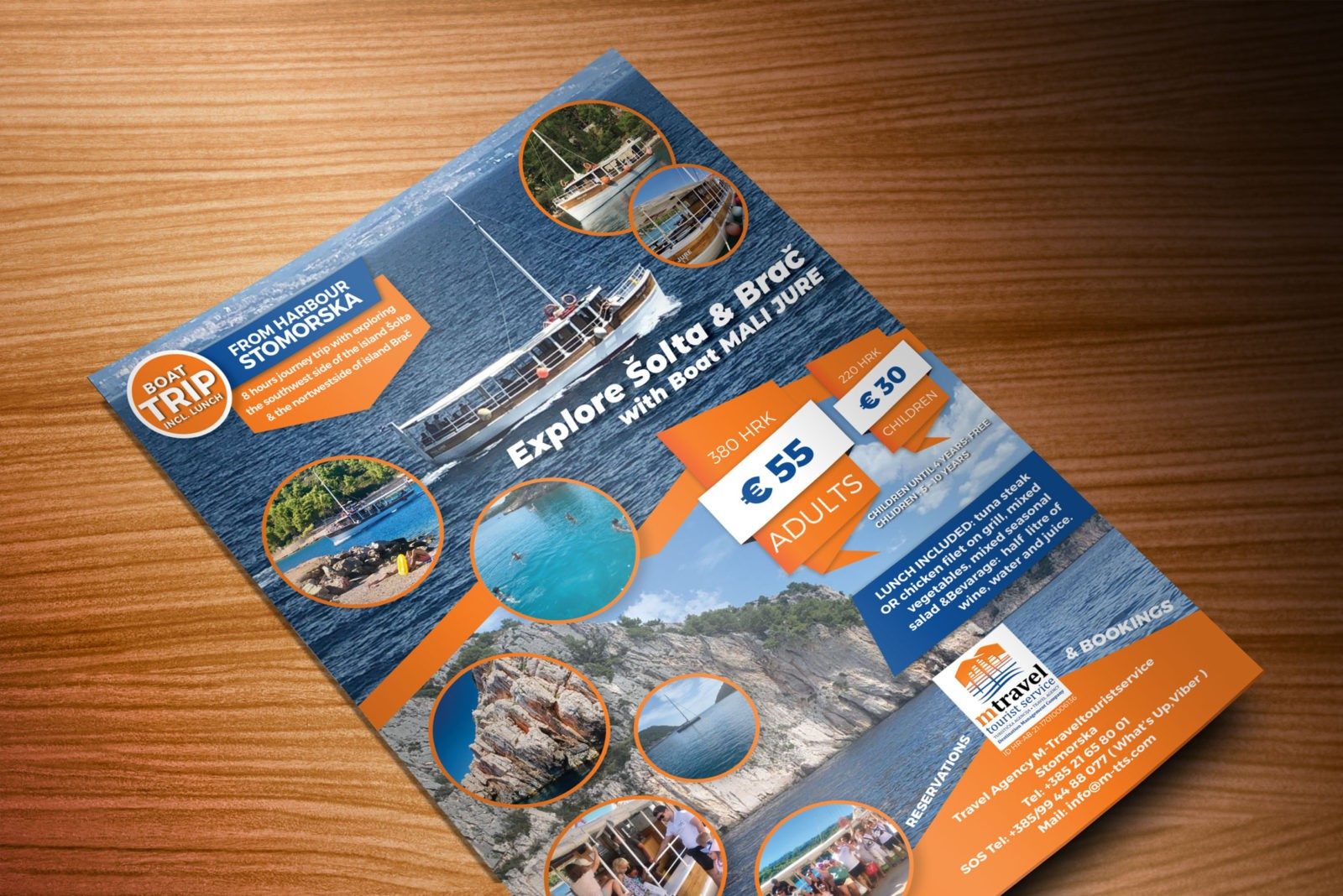 m traveltouristservice leaflet design designer2 dizajn ambalaze packaging design 3